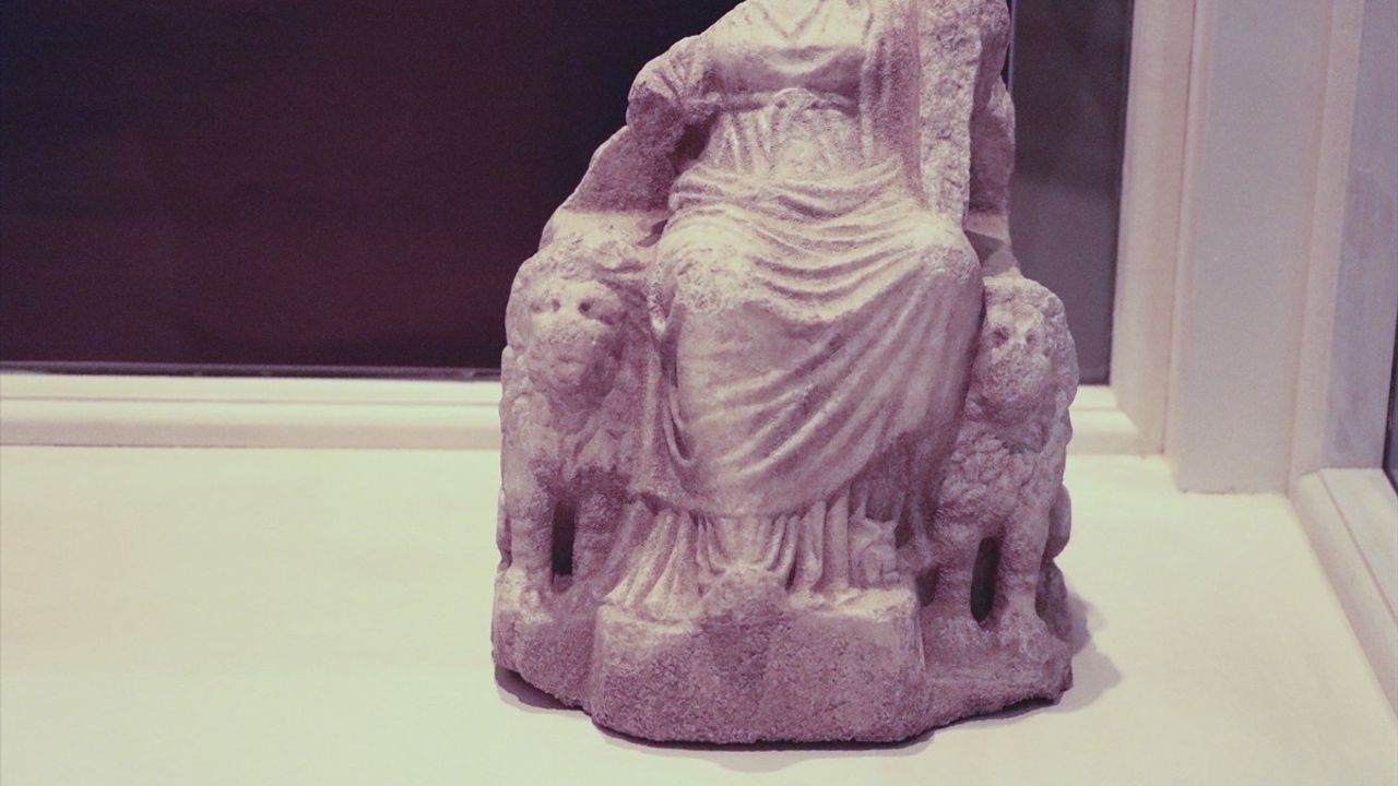 Kybele Heykeli Tekirdağ Müzesinde İlgi Odağı