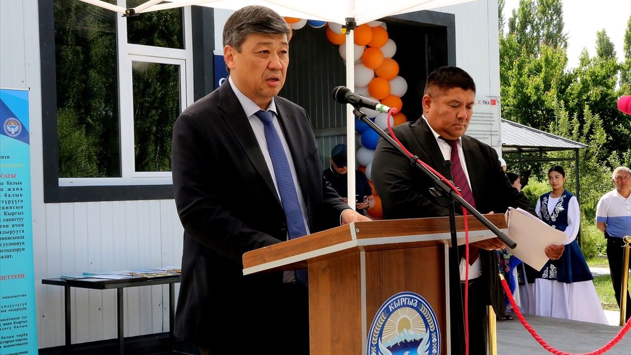 TİKA, Kırgızistan'da Modern Balık Üretim Tesisi Kurdu