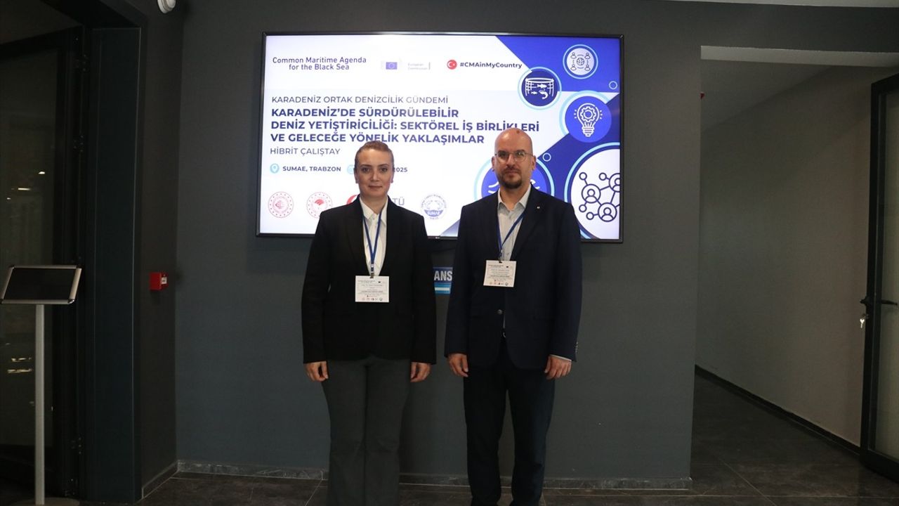 Trabzon'da Sürdürülebilir Deniz Yetiştiriciliği Çalıştayı