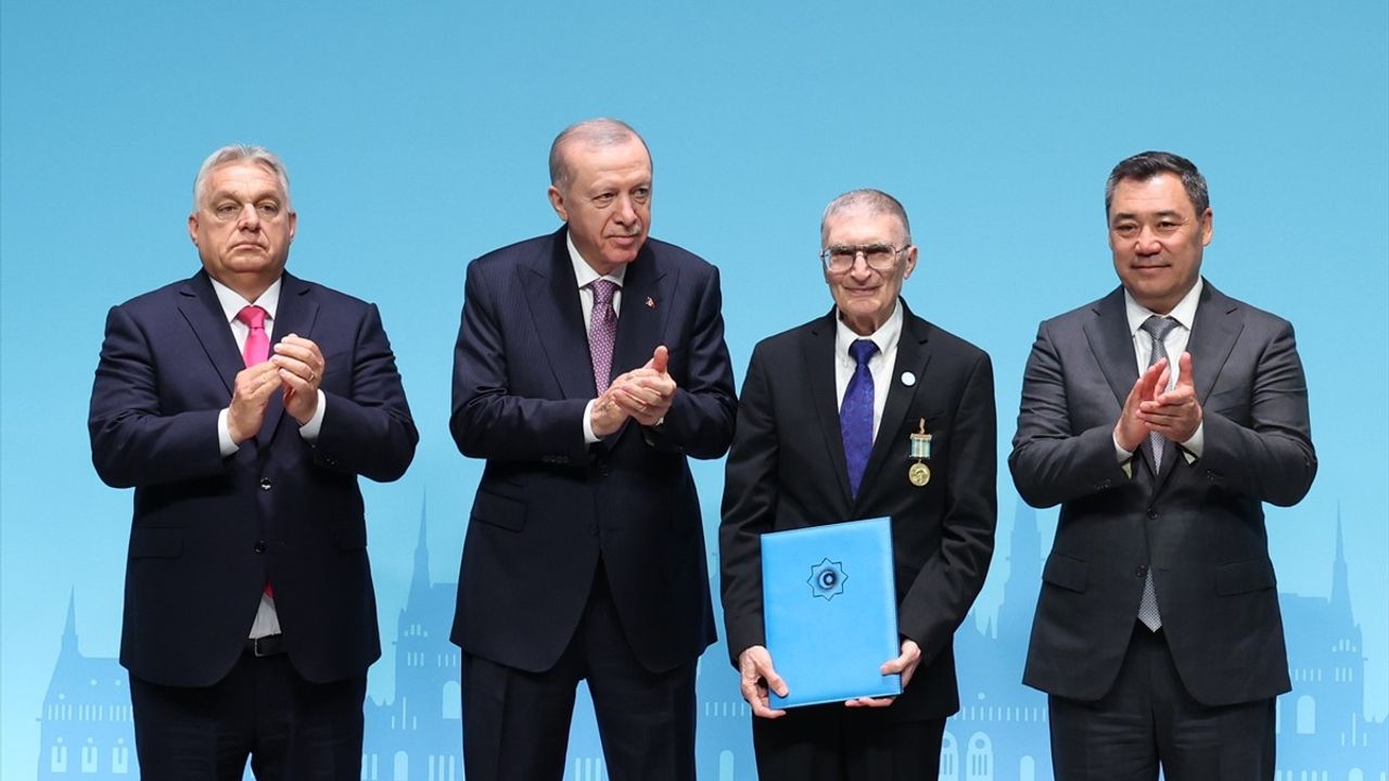 Türk Devletleri Teşkilatı, Prof. Dr. Aziz Sancar'a Ödülü Sunduu