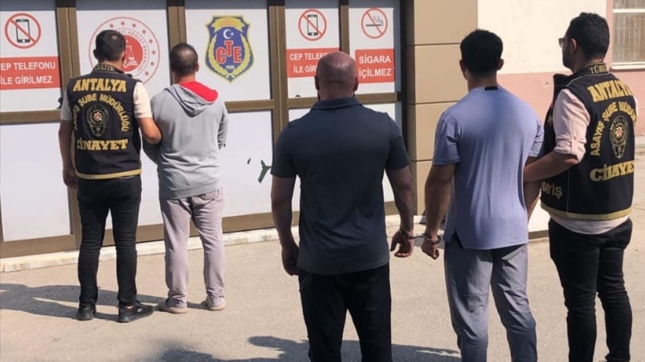 Antalya'da Yorgun Mermi İle Ölüm Olayında 3 Şüpheli Tutuklandı