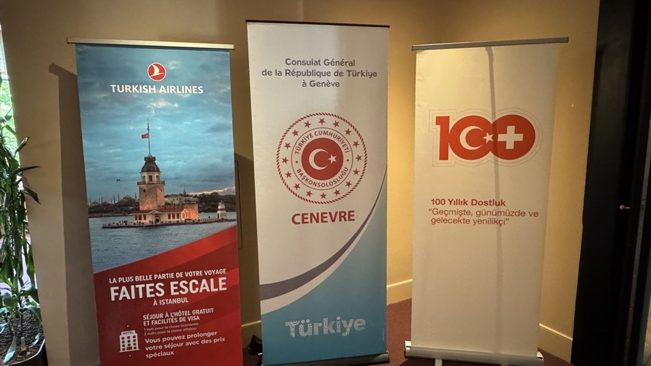 Cenevre'de Türkiye-İsviçre Dostluk Antlaşması’nın 100. Yılı Kutlandı