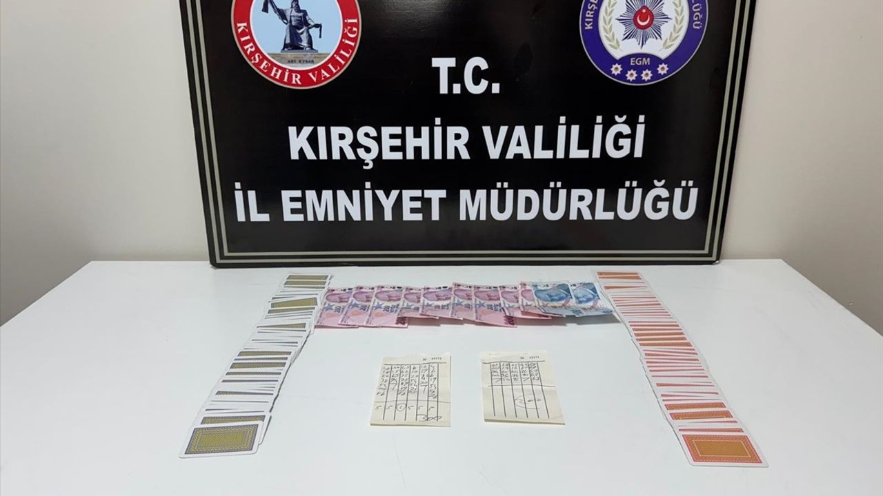 Kırşehir'de Kumar Denetimi: 36 Bin Lira Ceza