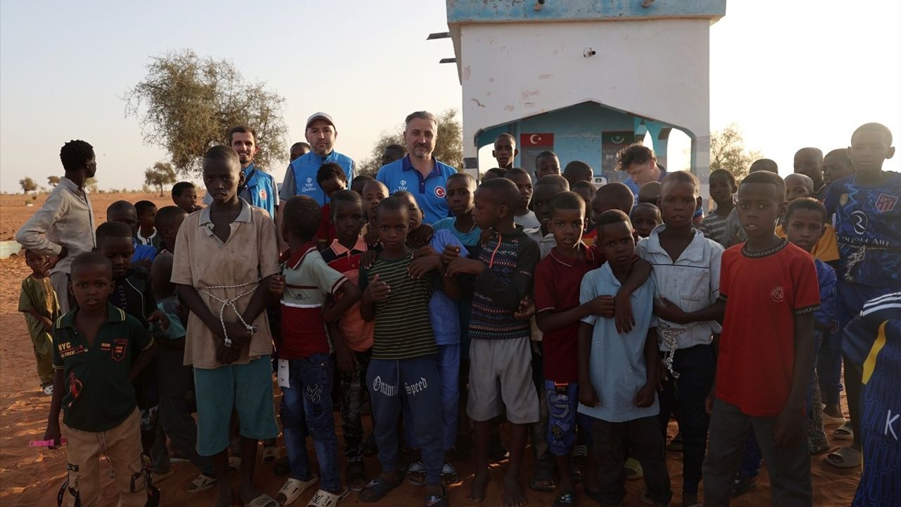 Moritanya'da Türkiye Diyanet Vakfı'nın Su Kuyusu Projeleri