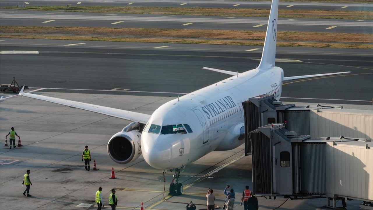 Suriye Havayolları İstanbul'a 12 Yıl Sonra Uçuş Başlattı