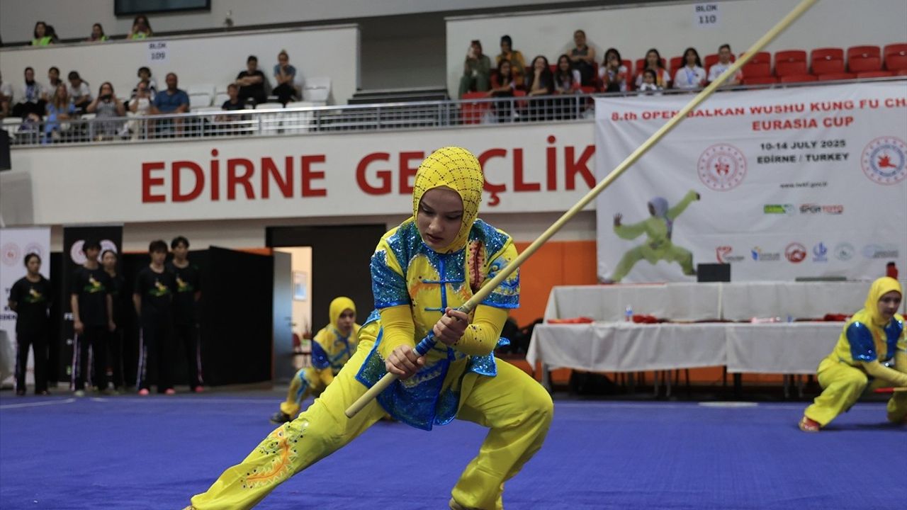 8. Açık Balkan Wushu Kung Fu Şampiyonası Başladı