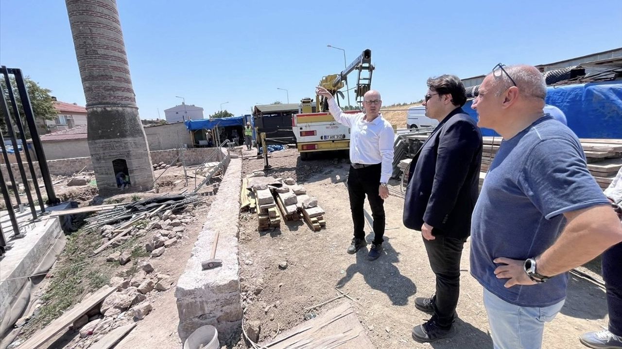 Edirne'de Şeyh Şüceaddin Camisi Restorasyonu Devam Ediyor