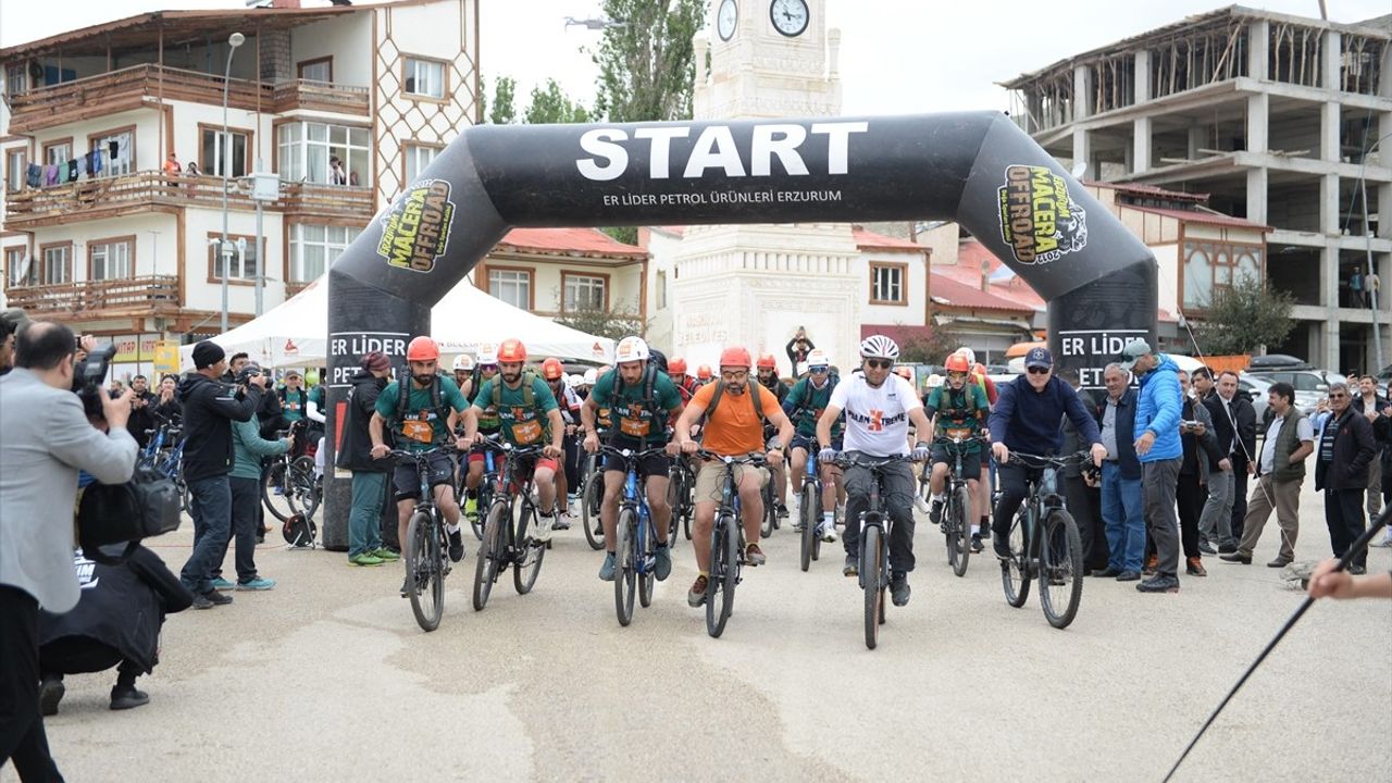 Erzurum'da Uluslararası Palanekstrem Rotamız Macera Yarışması Başladı