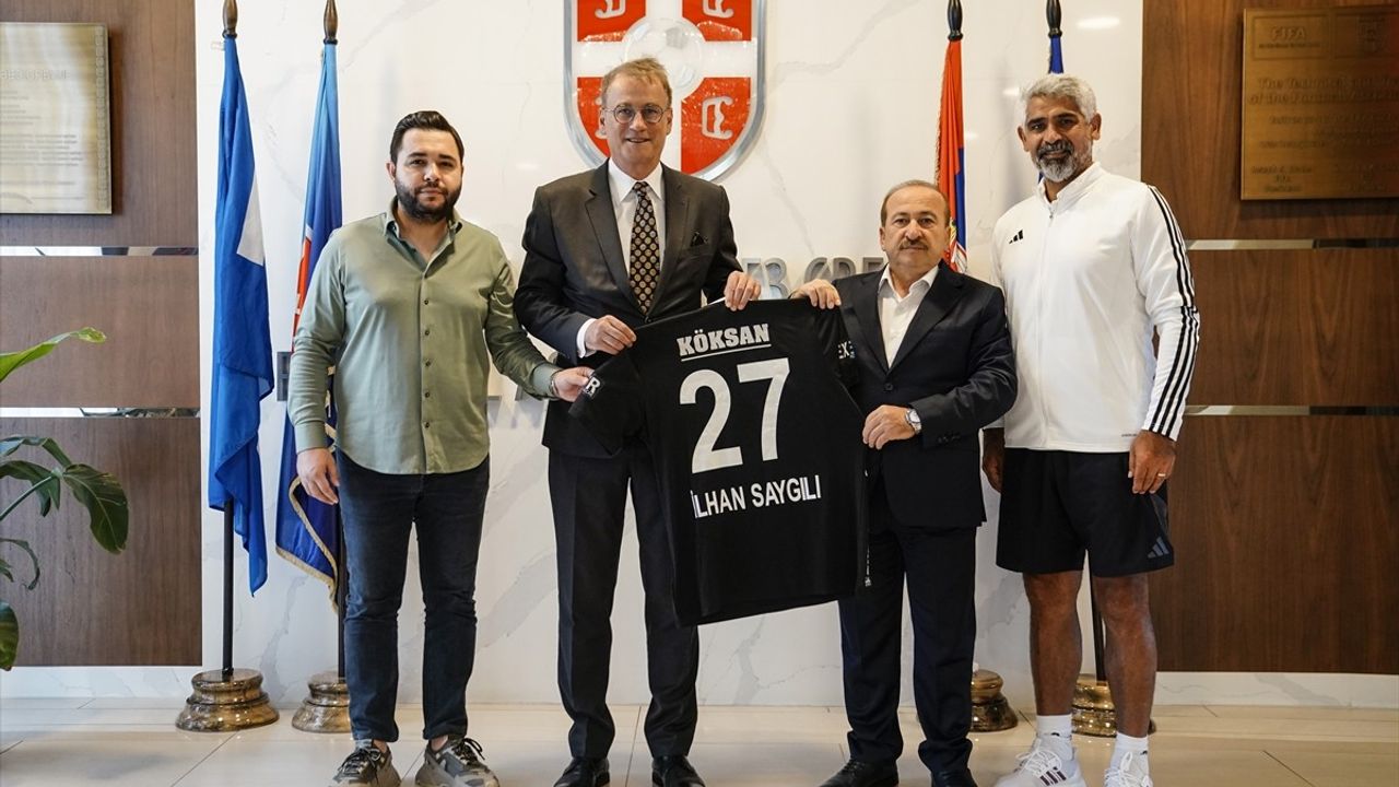 Gaziantep FK'nın Belgrad Kampına Büyükelçi Ziyareti