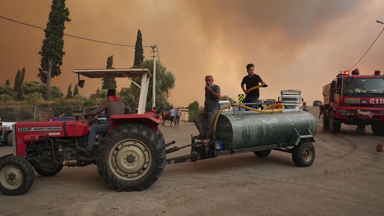 Ödemiş'teki Orman Yangınında Durum Gelişmeleri