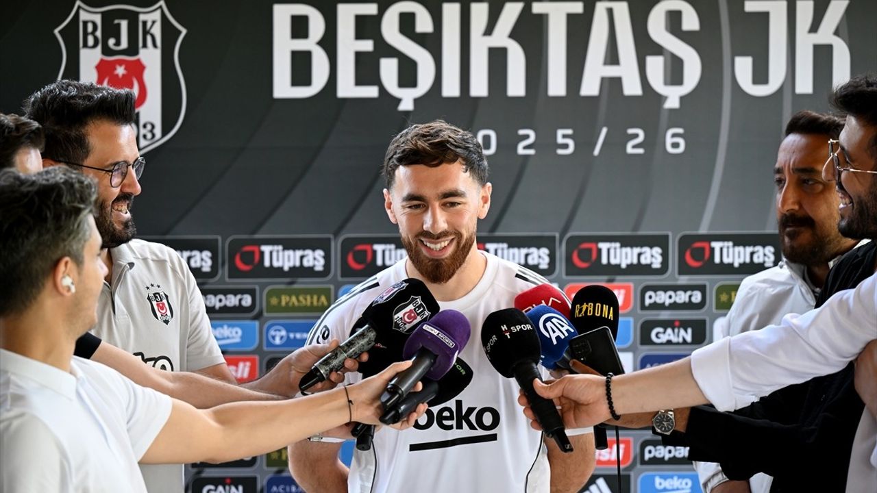 Orkun Kökçü Beşiktaş'ta Heyecan Dolu İlk Günlerini Yaşıyor
