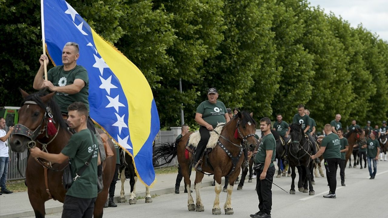 Srebrenitsa'da Anma Töreni Hazırlıkları Sürüyor