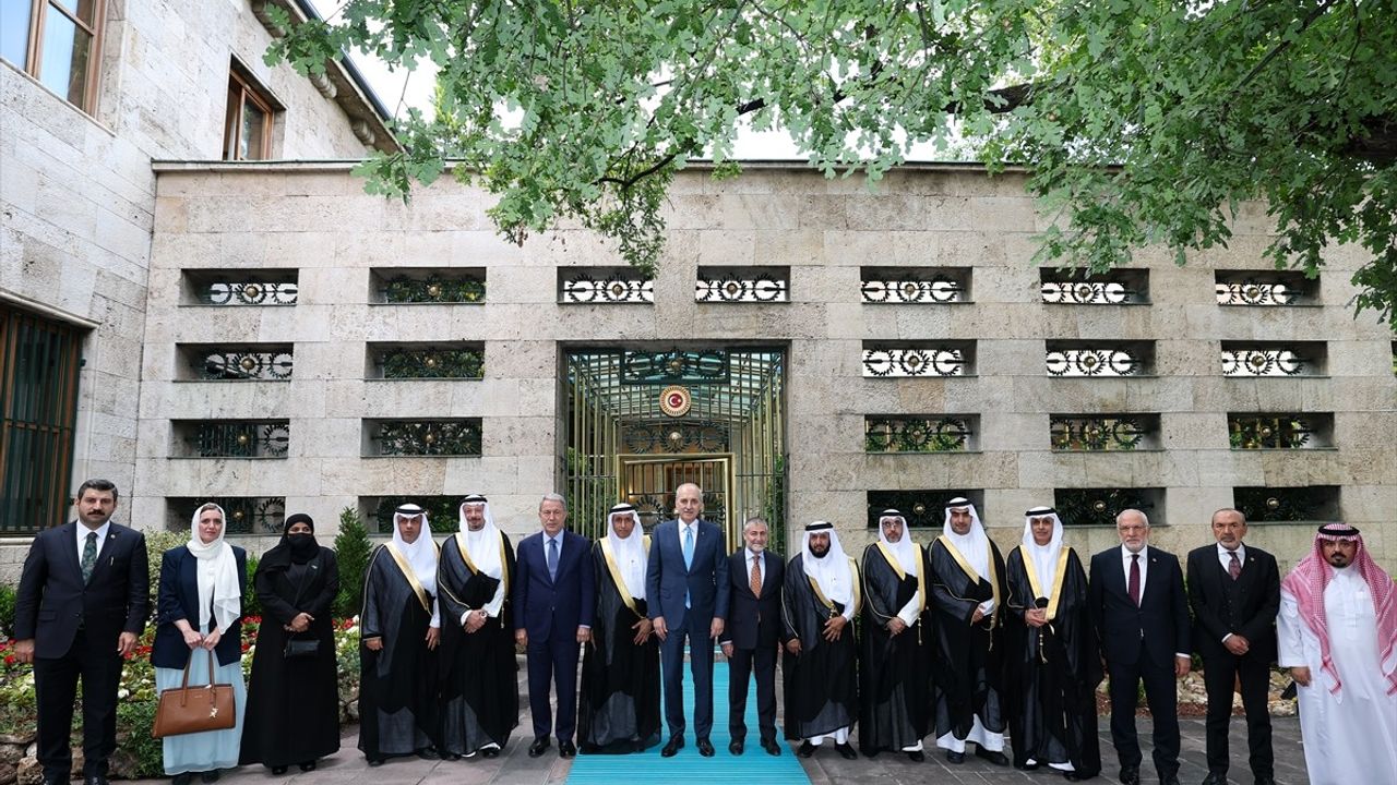 TBMM Başkanı Kurtulmuş, Suudi Arabistan-Türkiye Dostluk Grubu'nu Ağırladı