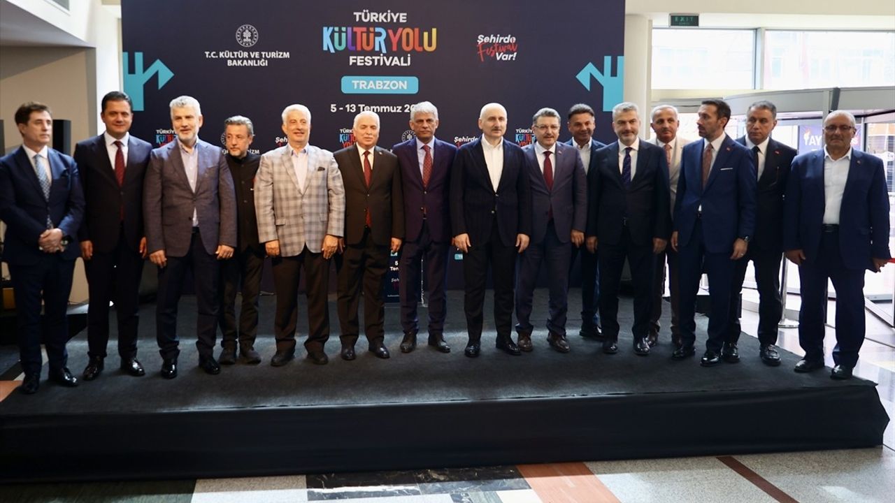Trabzon Kültür Yolu Festivali'nin Açılışı Yapıldı