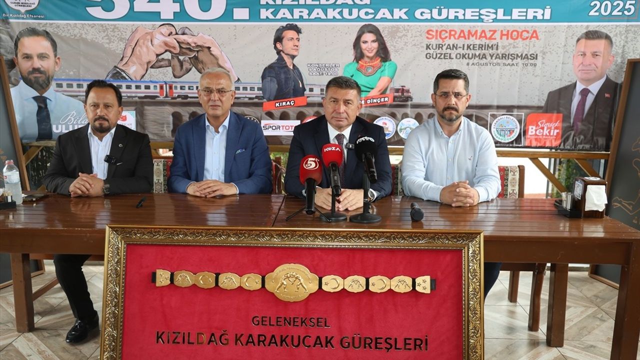 540. Kızıldağ Karakucak Güreşleri Adana'da