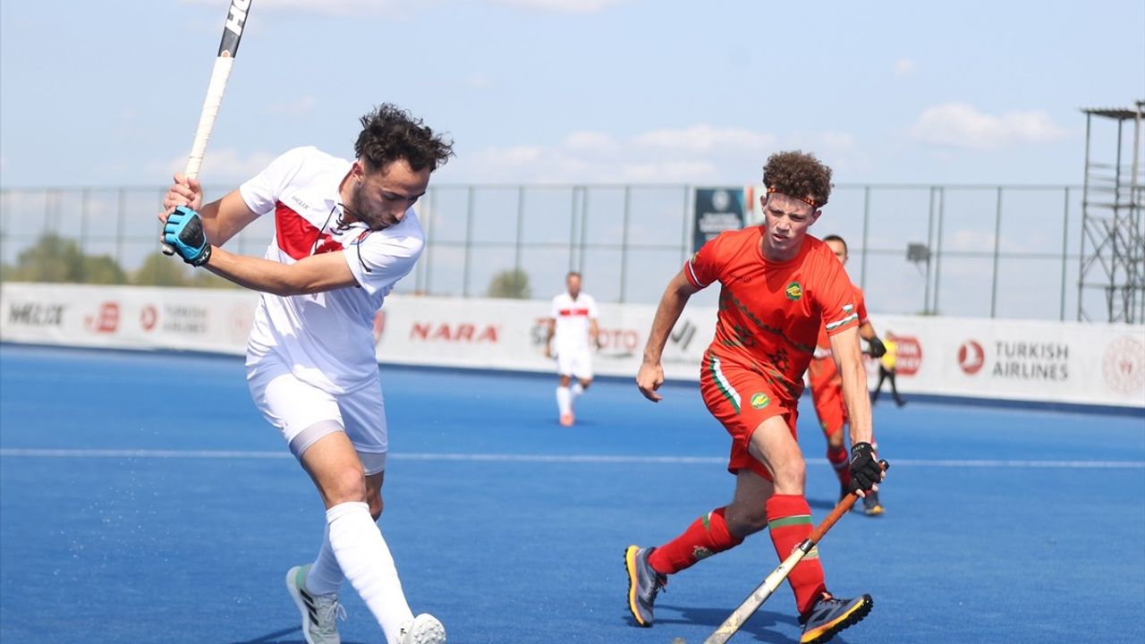 Açık Alan Hokeyi Erkekler Avrupa Şampiyonası 3'te Türkiye Zaferi