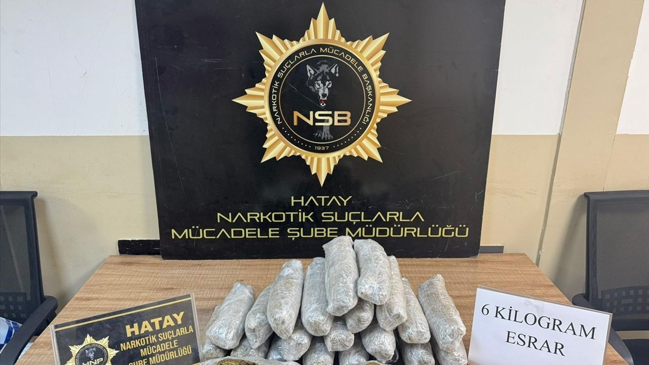 Hatay'da Uyuşturucu Operasyonu: İki Zanlı Tutuklandı