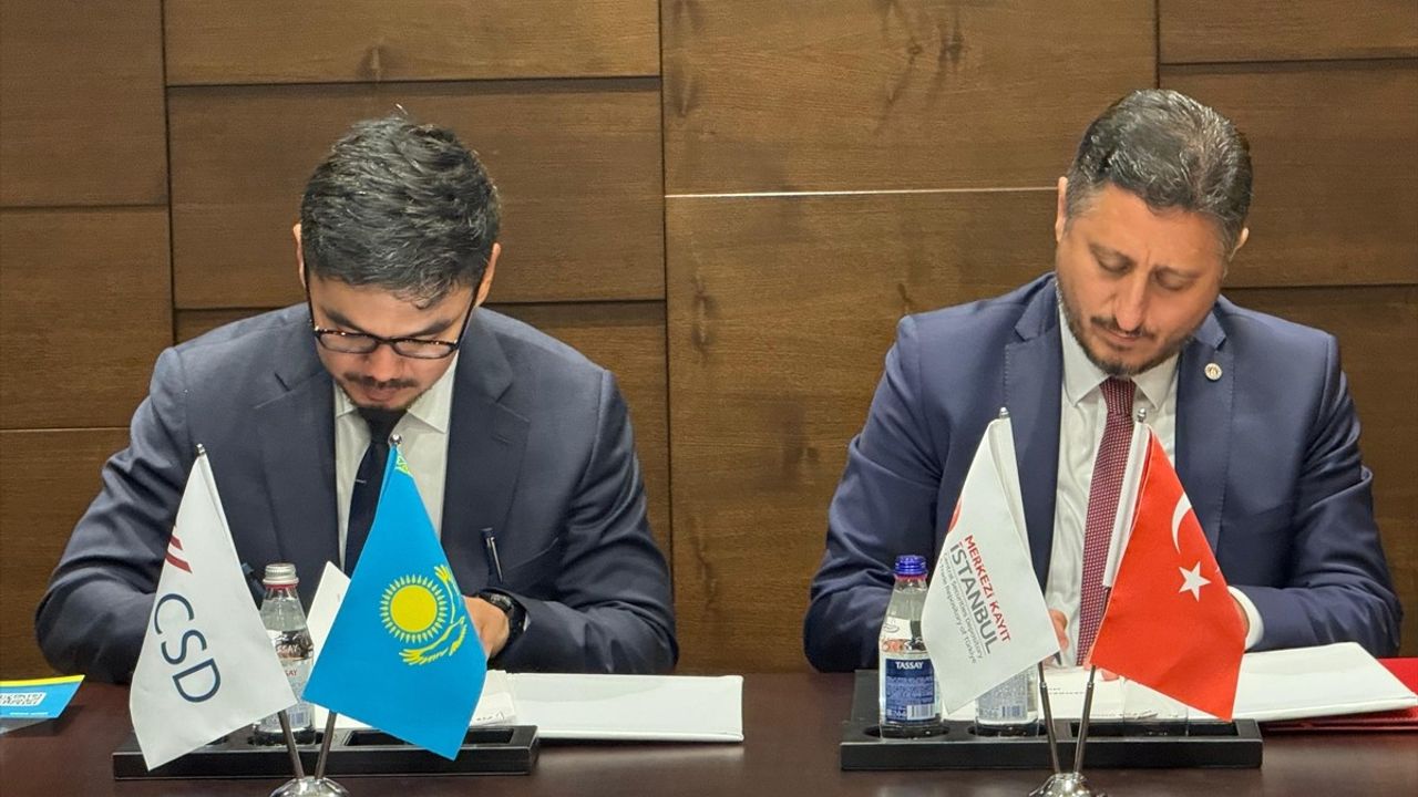 MKK ve Kazakistan Merkezi Saklama Kuruluşu Arasında Anlaşma İmzalandı