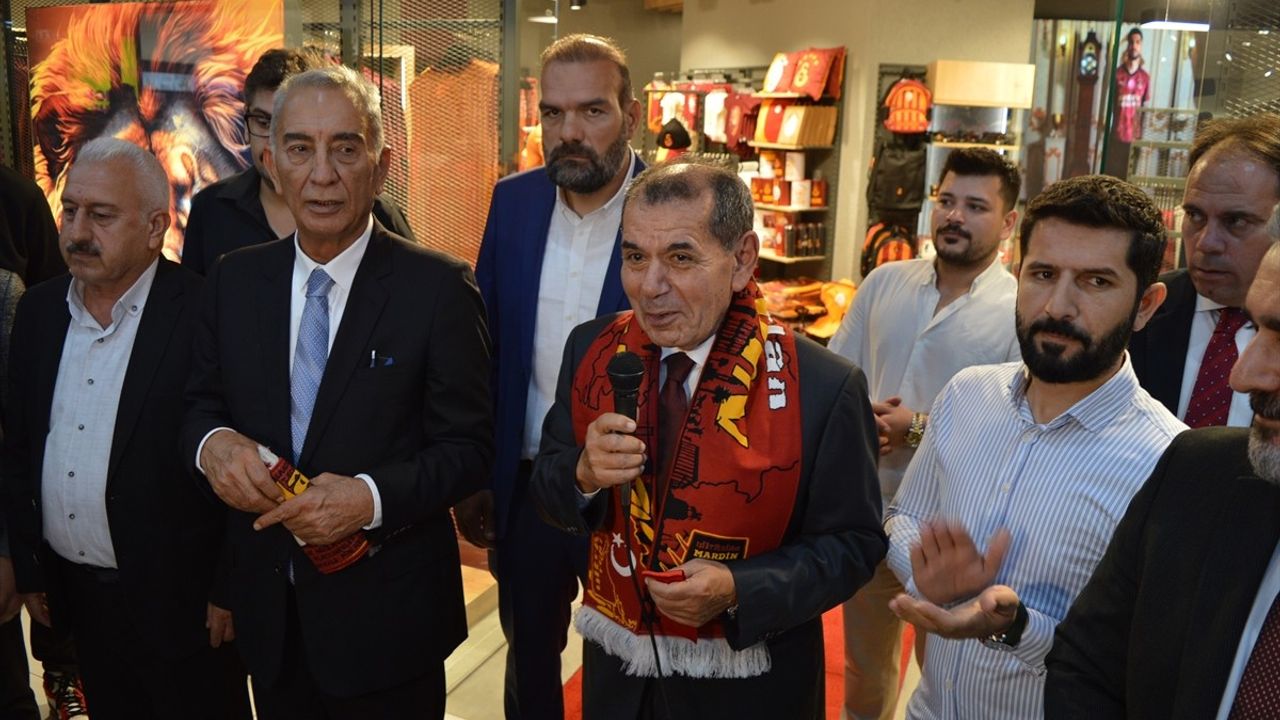 Dursun Özbek Mardin'de GS Store'un Açılışını Yaptı