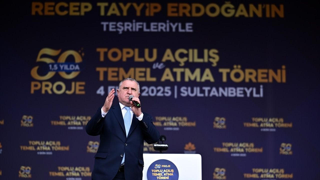 Gençlik ve Spor Bakanı Osman Aşkın Bak'tan Sultanbeyli'de Açıklamalar