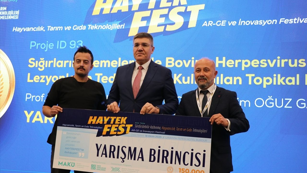 HAYTEKFEST 2025'te Geleceğe Yön Verici Projeler Belirlendi