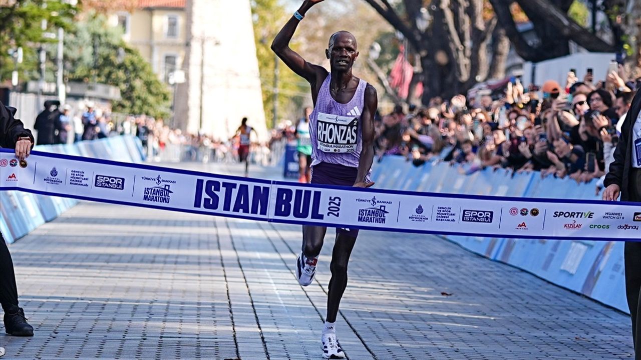 47. İstanbul Maratonu'nda Kenyalı Atlet Kilimo Birinci Oldu