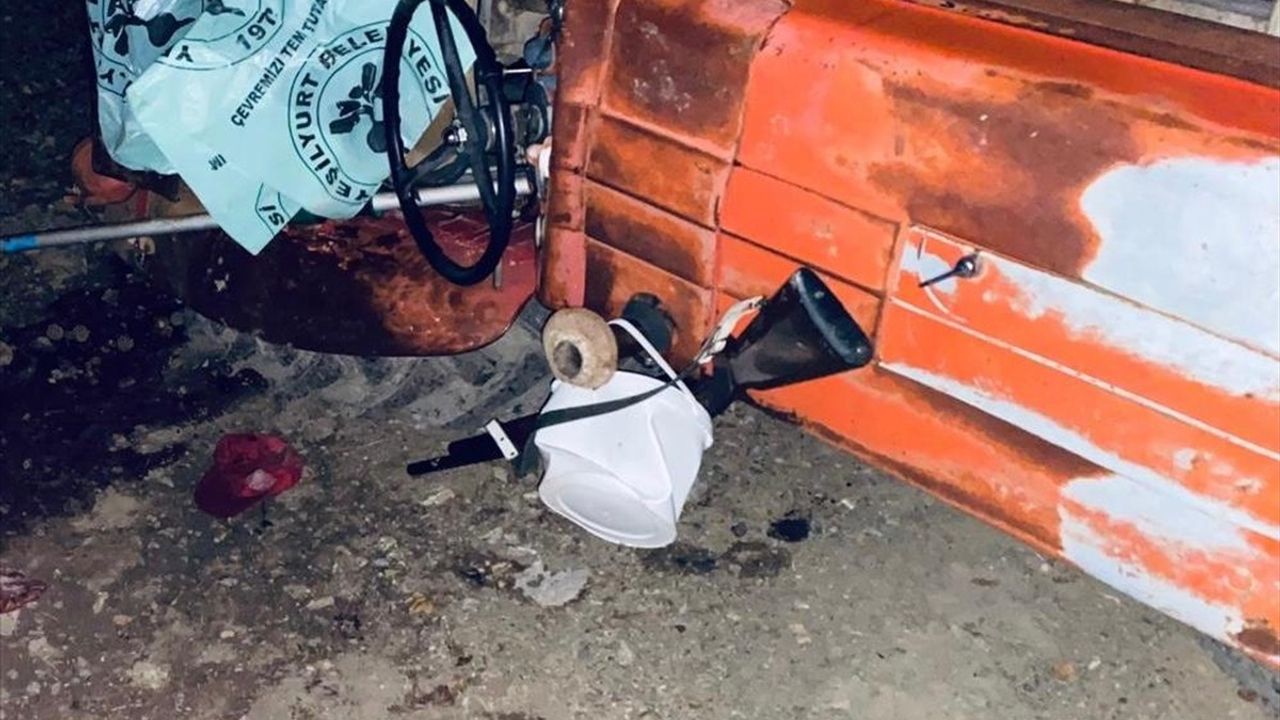 Tokat'ta Traktör Kazası: Sürücü Hayatını Kaybetti