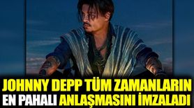 Johnny Depp, Dior ile rekor anlaşmaya imza attı
