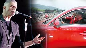 Özcan Deniz Togg'un Anadolu rengi T10X modeliyle sahne aldı