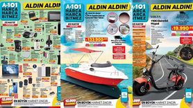 A101 25 Mayıs Aktüel Ürünler Kataloğu: Kameralı Fiber Tekne ve Daha Fazlası