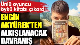 Engin Akyürek İkinci Kitabını Çıkardı ve Gelirini Bağışladı