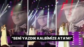 Funda Arar, Konserinde Atatürk'e Saygı Duruşunda Bulundu