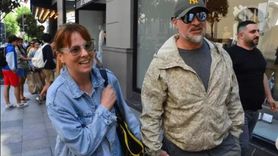 Doğa Rutkay Kamal ve Eşi Kerimcan Kamal Nişantaşı'nda Görüntülendi