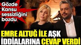 Yalı Çapkını'nın Gözde Kansu'su Emre Altuğ ile aşk iddialarına cevap verdi