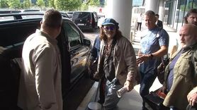 Johnny Depp'in Hollywood Vampires grubu İstanbul'da konser verdi