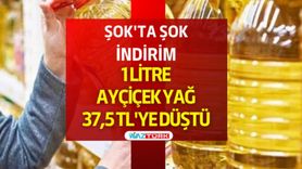 ŞOK Marketlerinde Ayçiçek Yağı İndirimi: 1 Litre 37,5 TL'ye Düştü!