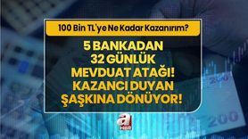 Kıyıda Köşede Paranız Varsa Ayda 2.915,07 TL Kazanın: Banka Banka Faiz Getiri Hesabı
