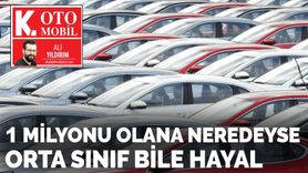 1 Milyon Lirası Olanlar İçin Otomobil Seçenekleri Daralıyor