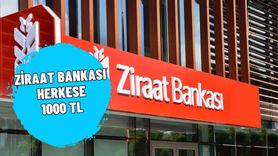 Ziraat Bankası Müşterilerine 1000 TL Bankkart Lira Fırsatı