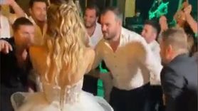 Bursa’daki Düğünde Damadın Arkadaşlarının Geline Yaptığı Şaşırttı