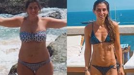 İngiltere'de 44 yaşındaki 3 çocuk annesi kilo verme hikayesi