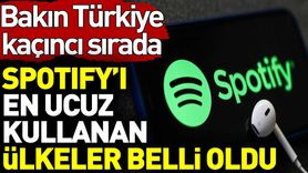 Spotify’ı en ucuz kullanan ülkeler belli oldu