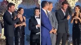 Kıvanç Tatlıtuğ ve Başak Dizer Asistanlarının Nikah Şahidi Oldular