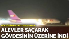 Gökyüzünde Korku Dolu Anlar: FedEx Uçağının Alevli İnişi