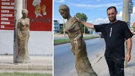 Altın Portakal Film Festivali İptal Edildi: Venüs Heykeli Bir İşletmenin Önünde Sergilendi