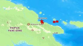 Papua Yeni Gine'de Peş Peşe Depremler Meydana Geldi