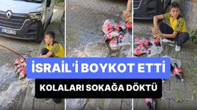 İsrail'i Boykot İçin Yola Kolaları Döktü