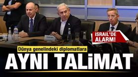 İsrail Dışişleri Bakanlığı Diplomatlarına Evden Çıkmama Talimatı Verdi