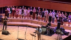 İzmir Uluslararası Mülteci Film Festivali'nde Bajar Konseri Düzenlendi