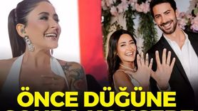 Melek Mosso ve Serkan Sağdıç Mersin'de Evleniyor